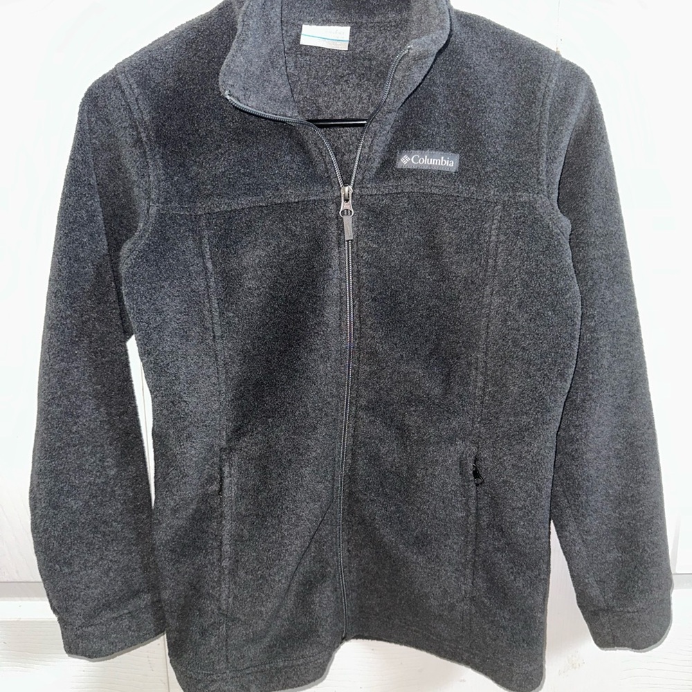 Columbia Kids Charcoal Fleece Jacket